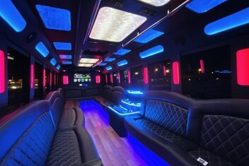 Boise Limousine Bus Interior