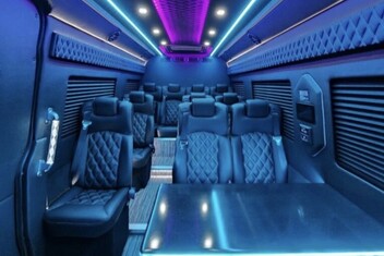 Boise Sprinter Bus Interior