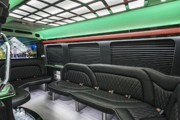 Boise Sprinter Party Bus Interior