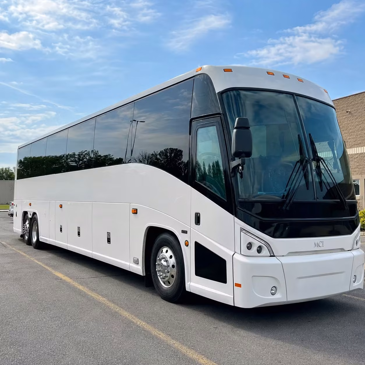 56 passenger charter bus